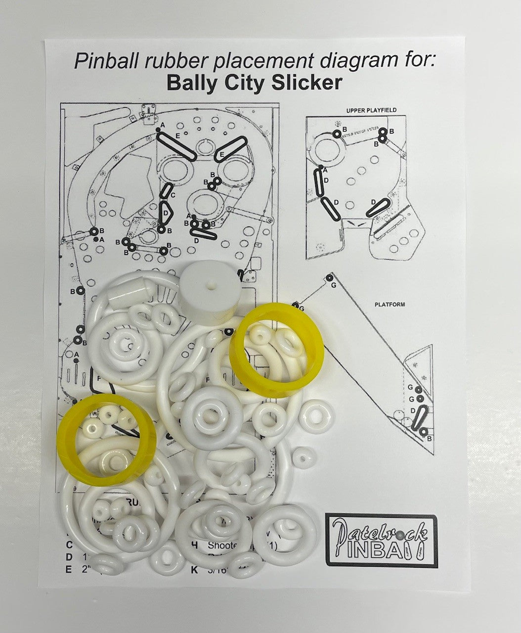 Bally City Slicker Pinball Machine Maintenance Kit