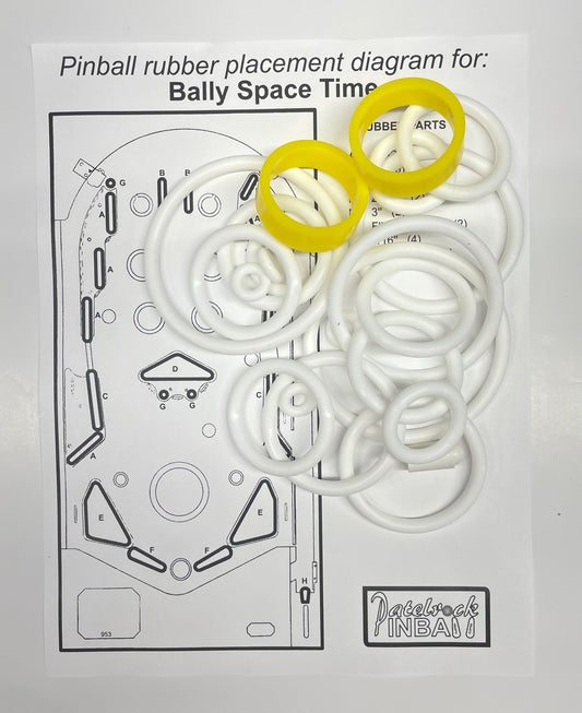 Bally Space Time Pinball Machine Maintenance Kit