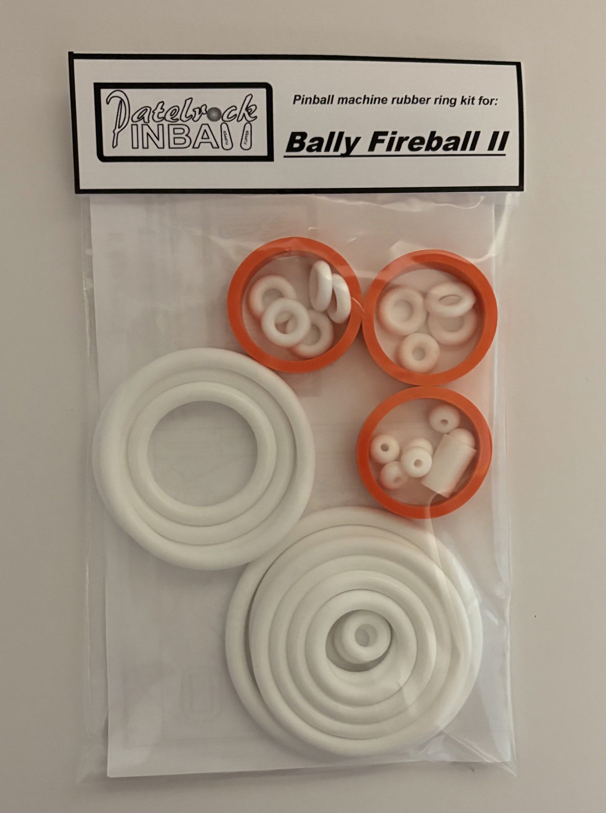 Bally Fireball II Pinball Machine Rubber Ring Kit