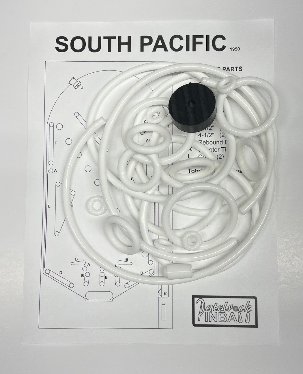 Genco South Pacific Pinball Machine Maintenance Kit