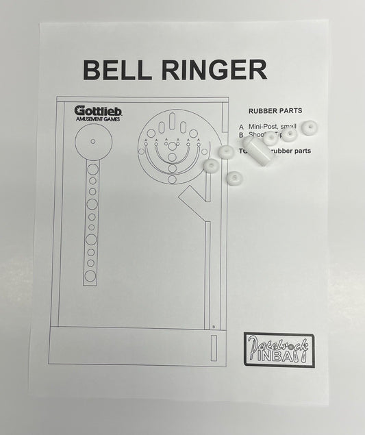 Gottlieb Bell Ringer Pinball Machine Rubber Ring Kit