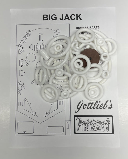 Gottlieb Big Jack Pinball Machine Maintenance Kit