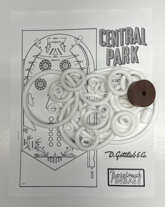Gottlieb Central Park Pinball Machine Rubber Ring Kit