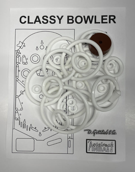 Gottlieb Classy Bowler Pinball Machine Maintenance Kit