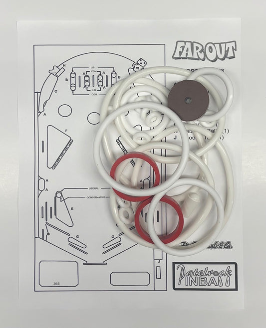 Gottlieb Far Out Pinball Machine Maintenance Kit