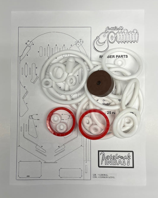 Gottlieb Gemini Pinball Machine Maintenance Kit