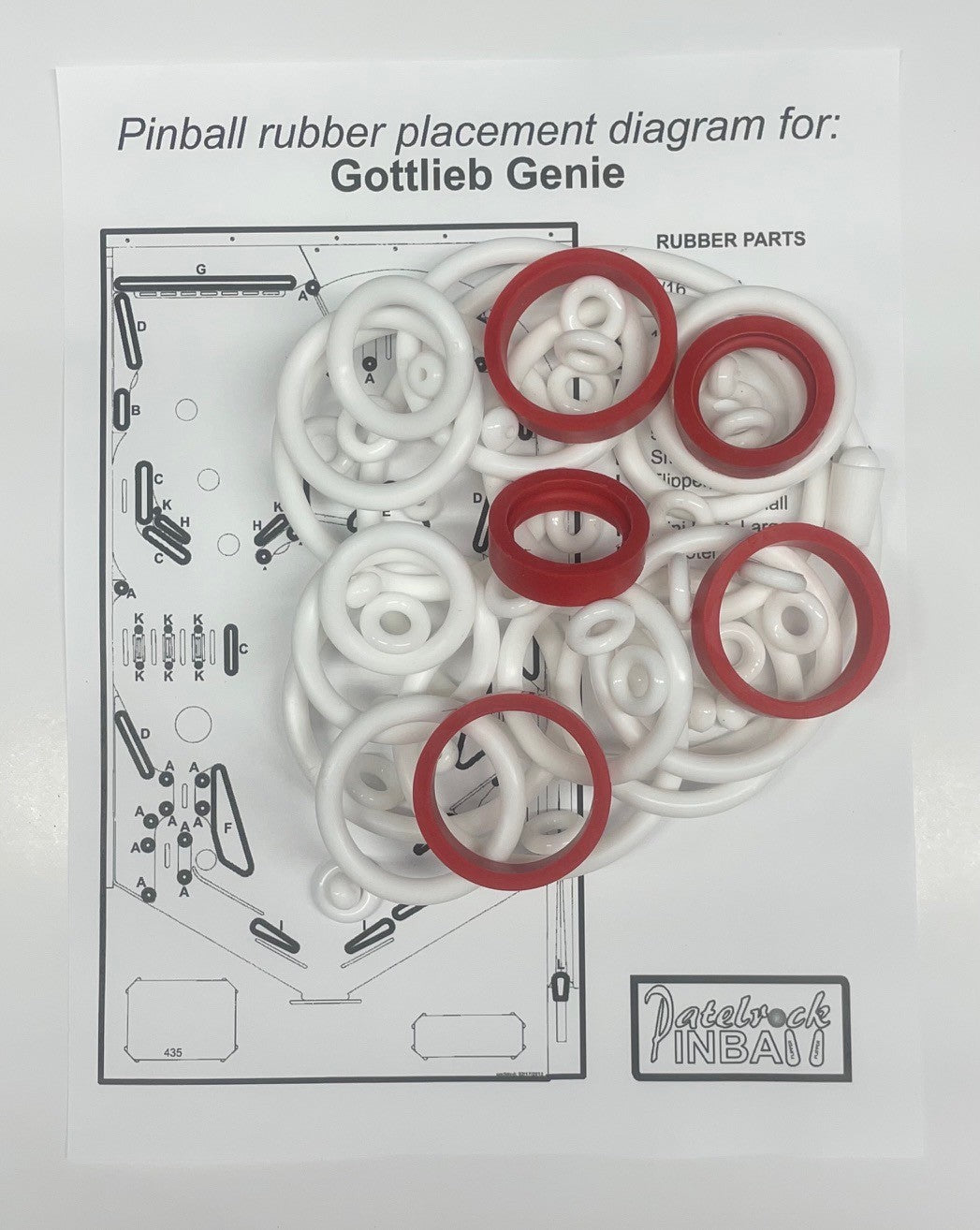 Gottlieb Genie Pinball Machine Maintenance Kit