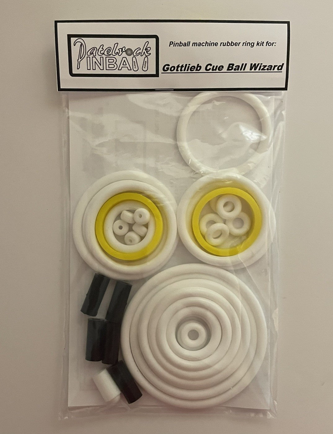 Gottlieb Cue Ball Wizard Pinball Machine Rubber Ring Kit