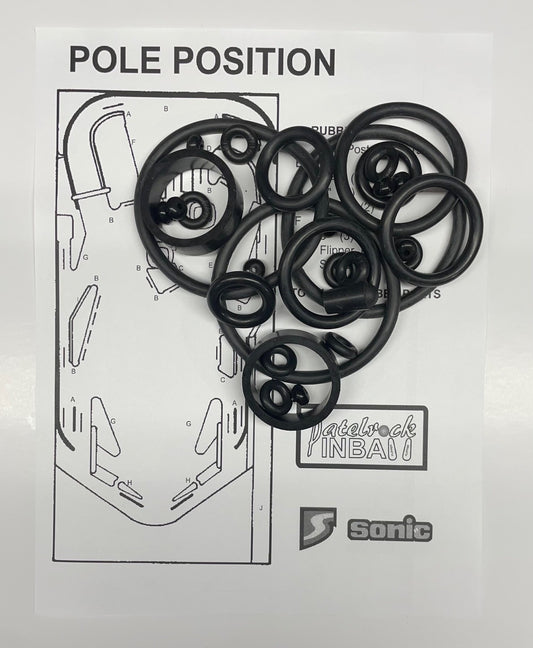 Segasa | Sonic Pole Position Pinball Machine Rubber Ring Kit