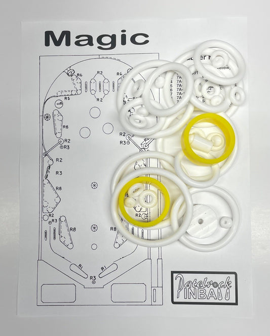 Stern Magic Pinball Machine Rubber Ring Kit