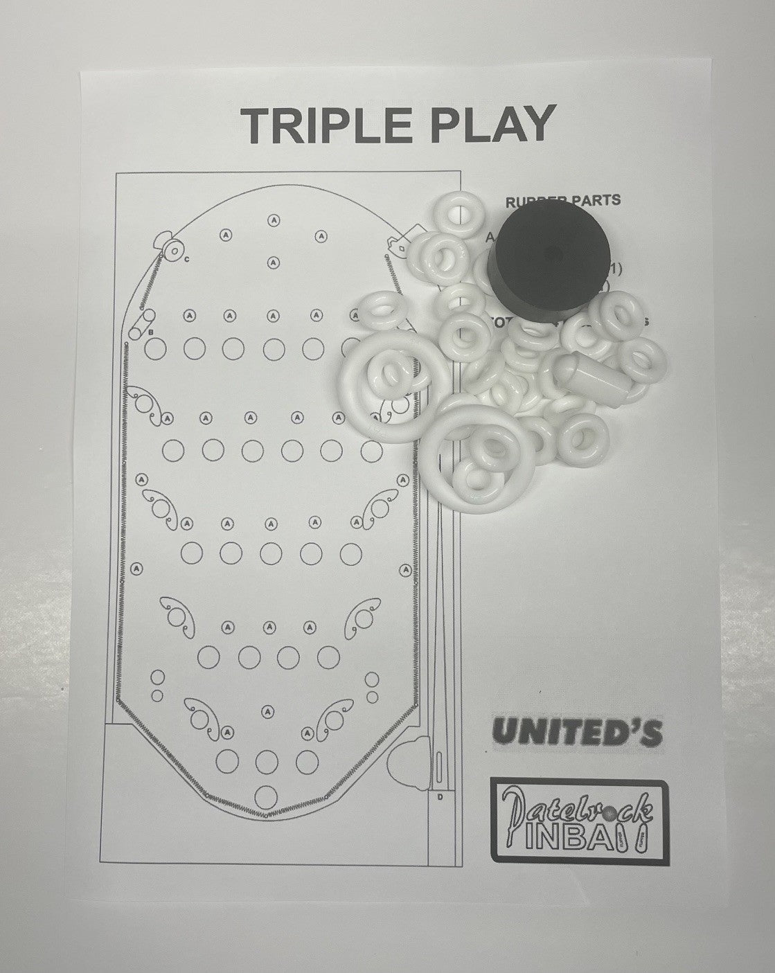 United Triple Play Bingo Machine Maintenance Kit