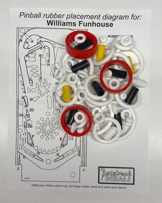 Williams Funhouse Pinball Machine Maintenance Kit