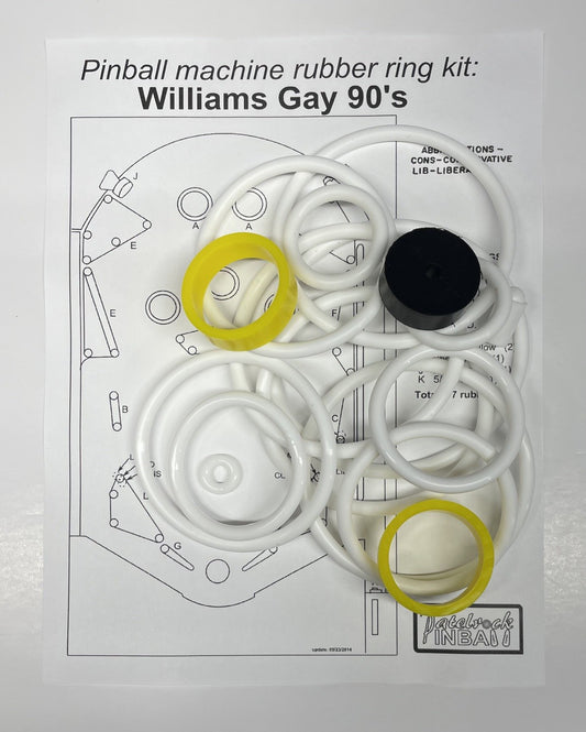 Williams Gay 90's Pinball Machine Maintenance Kit