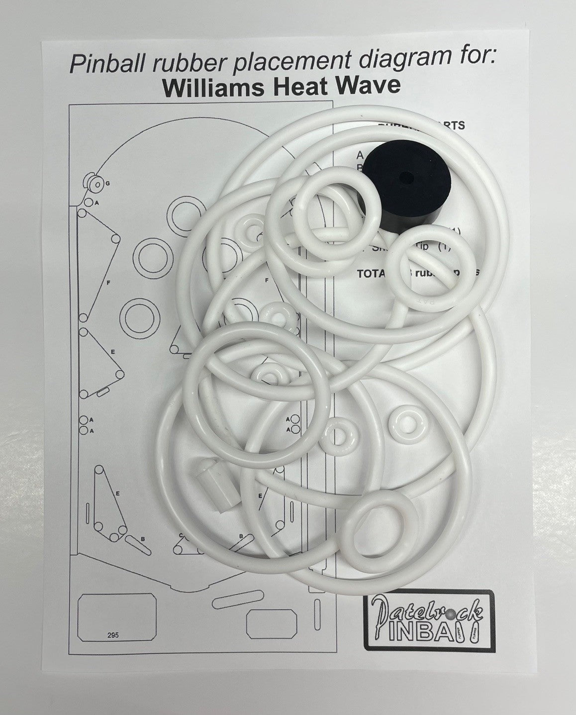 Williams Heat Wave Pinball Machine Maintenance Kit