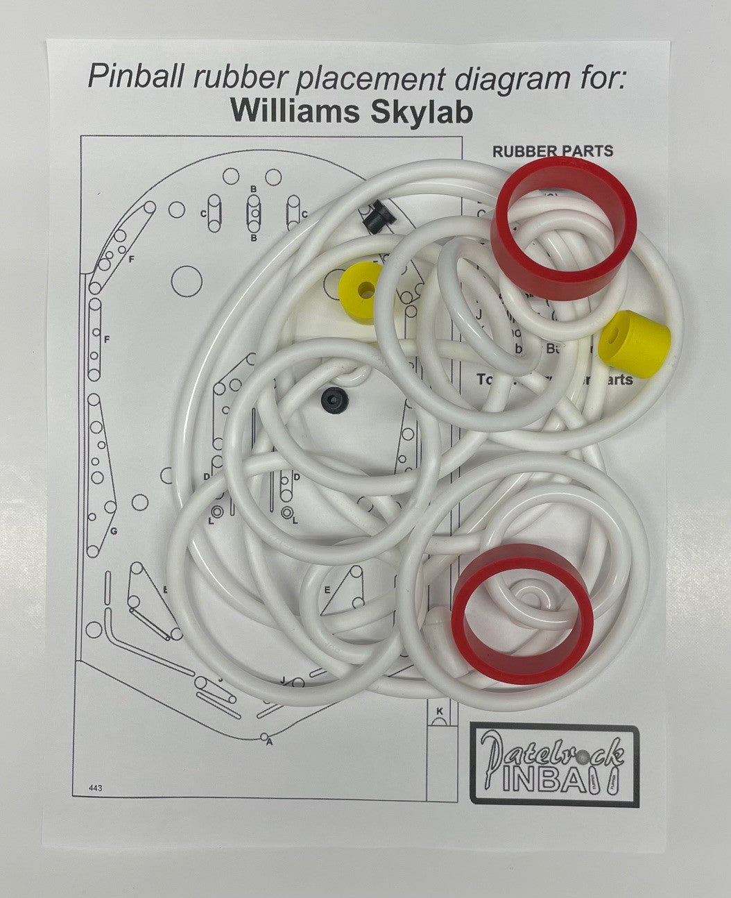 Williams Skylab Pinball Machine Maintenance Kit