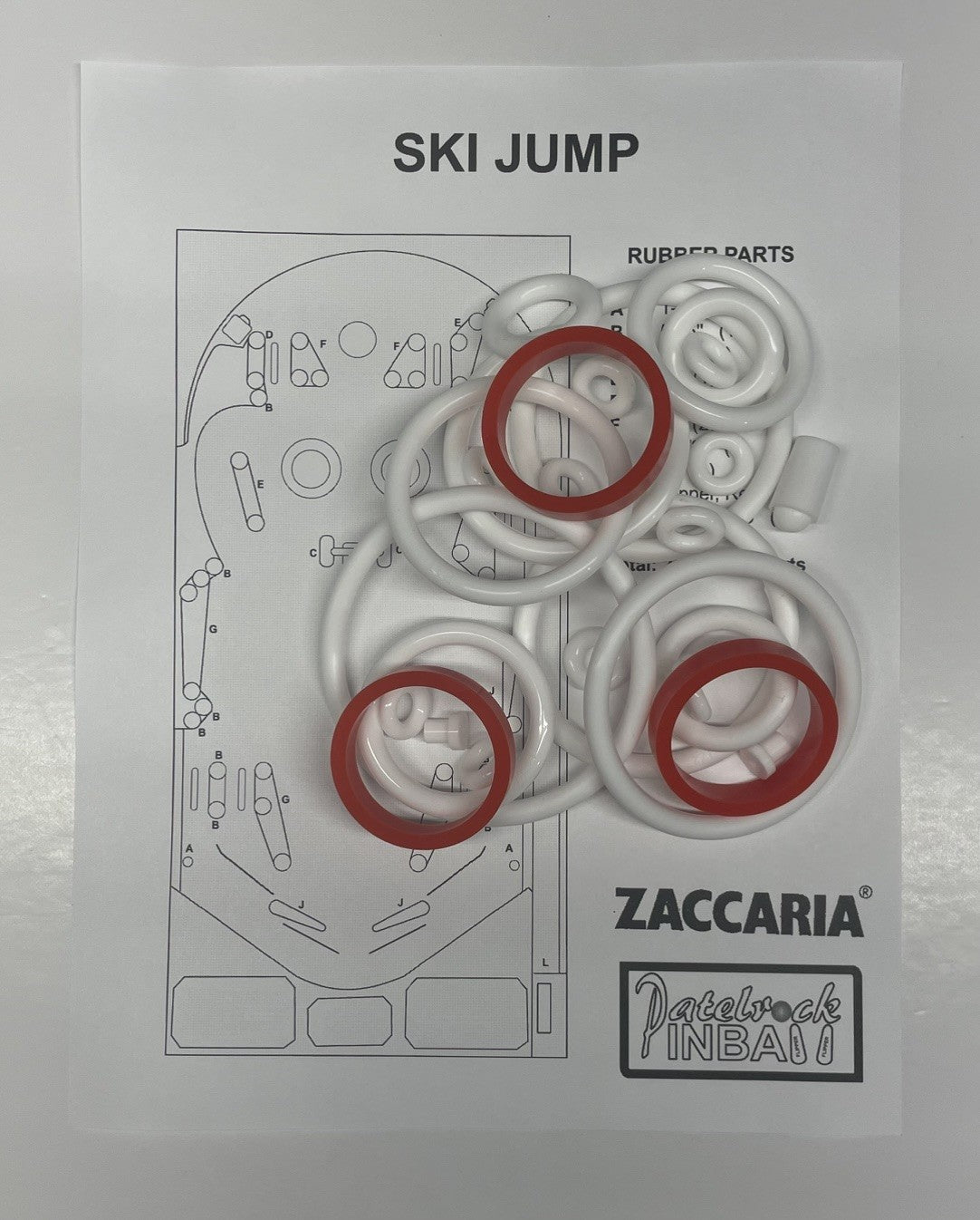 Zaccaria Ski Jump | Solid State Pinball Machine Maintenance Kit