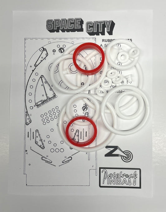 Zaccaria Space City Pinball Machine Maintenance Kit