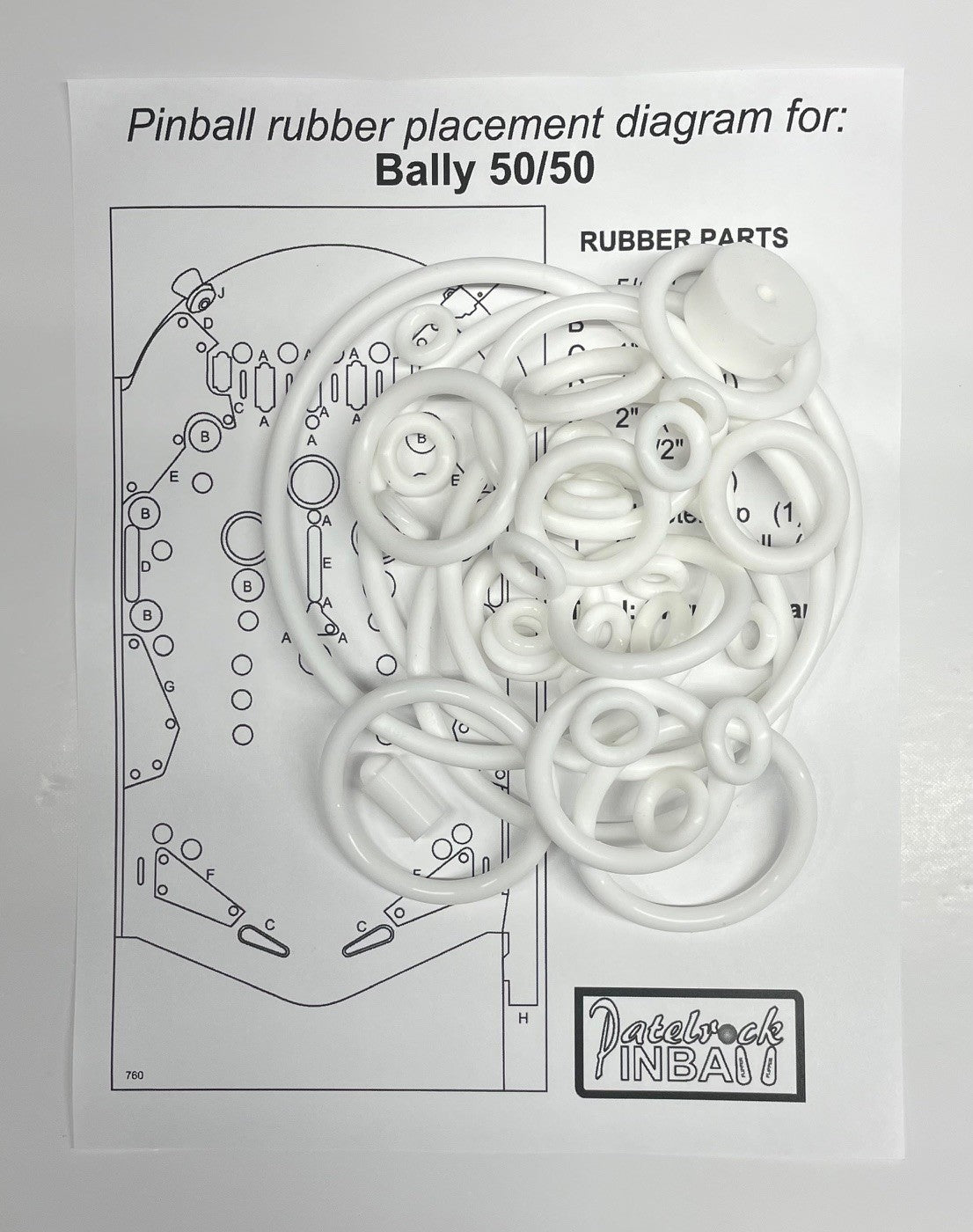 Bally 50/50 Pinball Machine Maintenance Kit