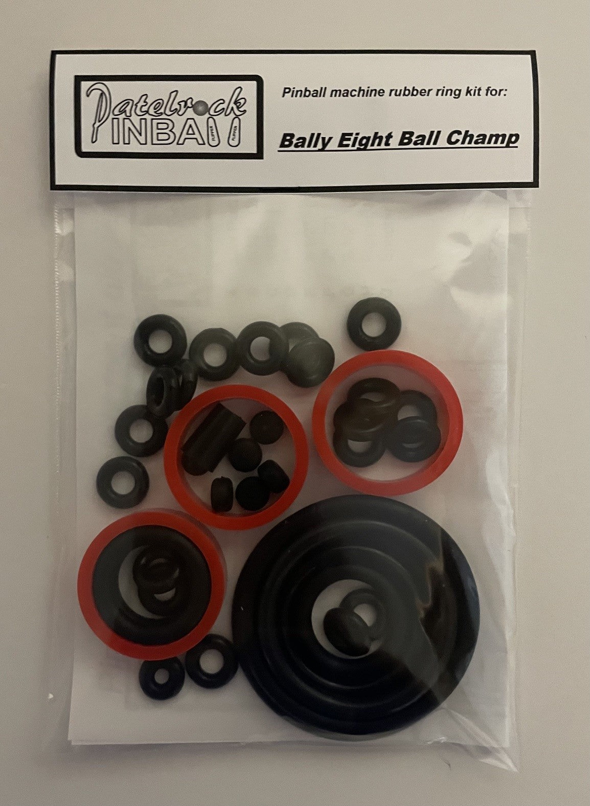 Bally Eight Ball Champ Pinball Machine Rubber Ring Kit