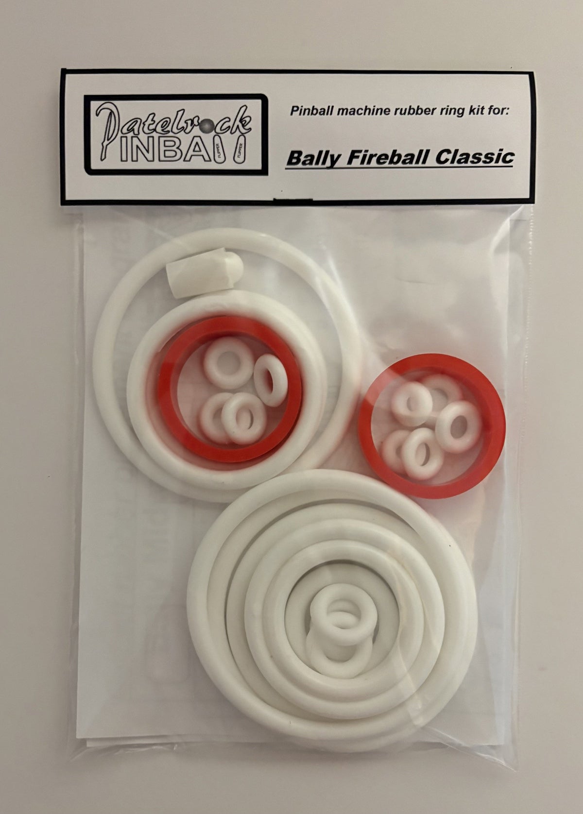 Bally Fireball Classic Pinball Machine Rubber Ring Kit
