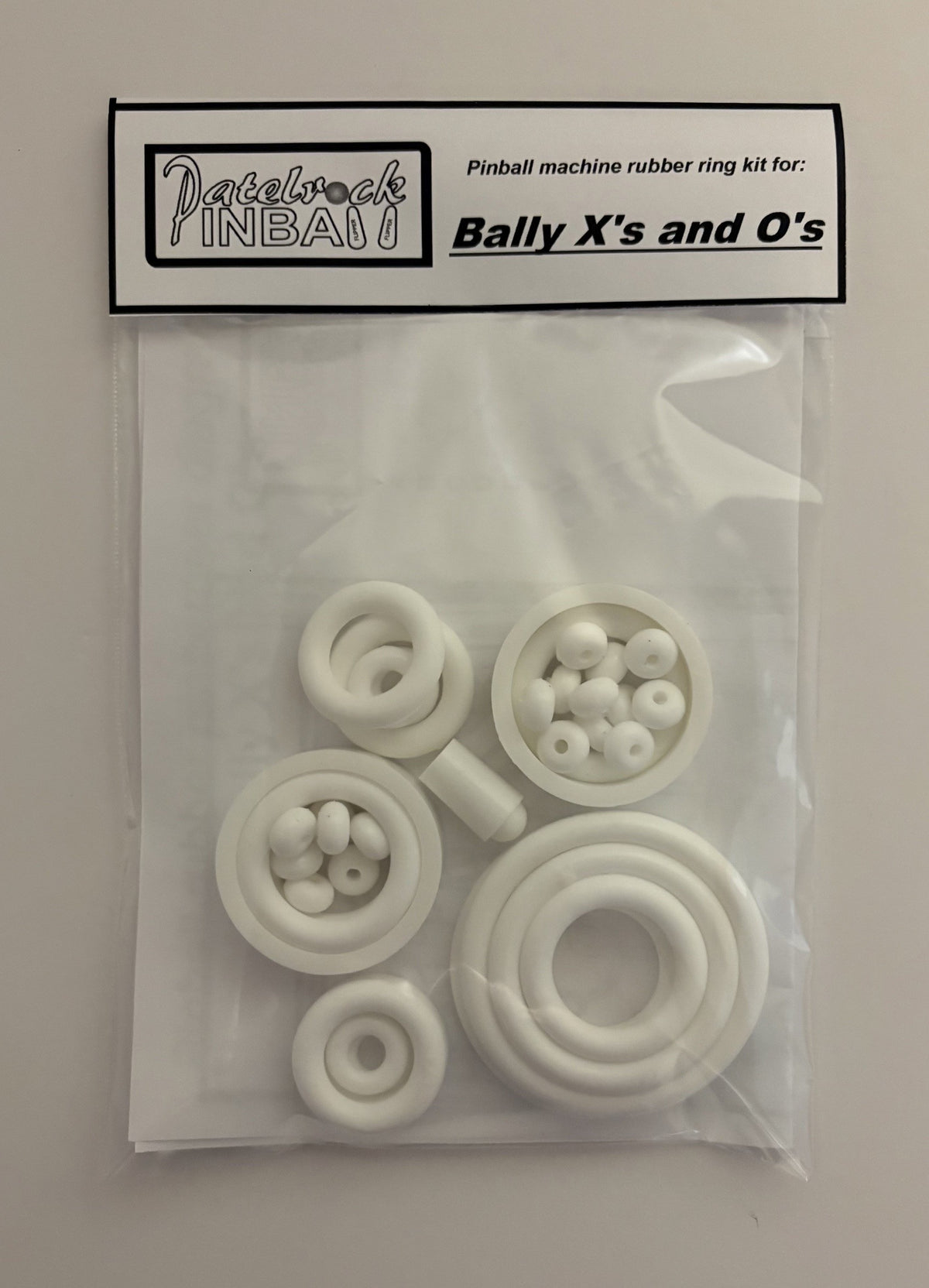 Bally X's & O's Pinball Machine Rubber Ring Kit