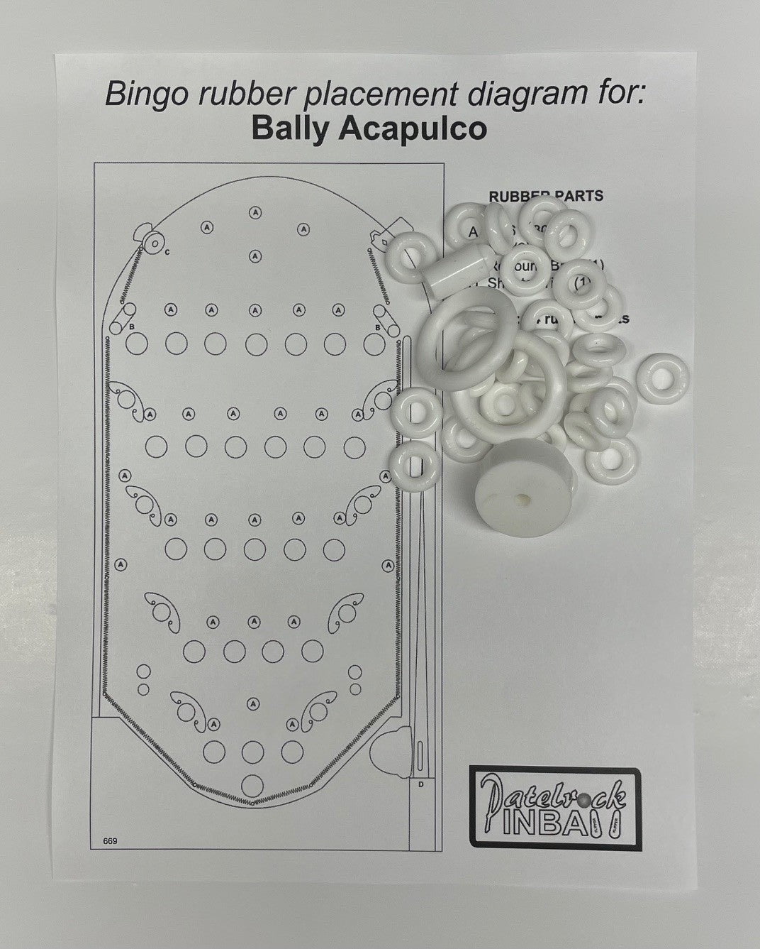 Bally Acapulco Bingo Machine Maintenance Kit