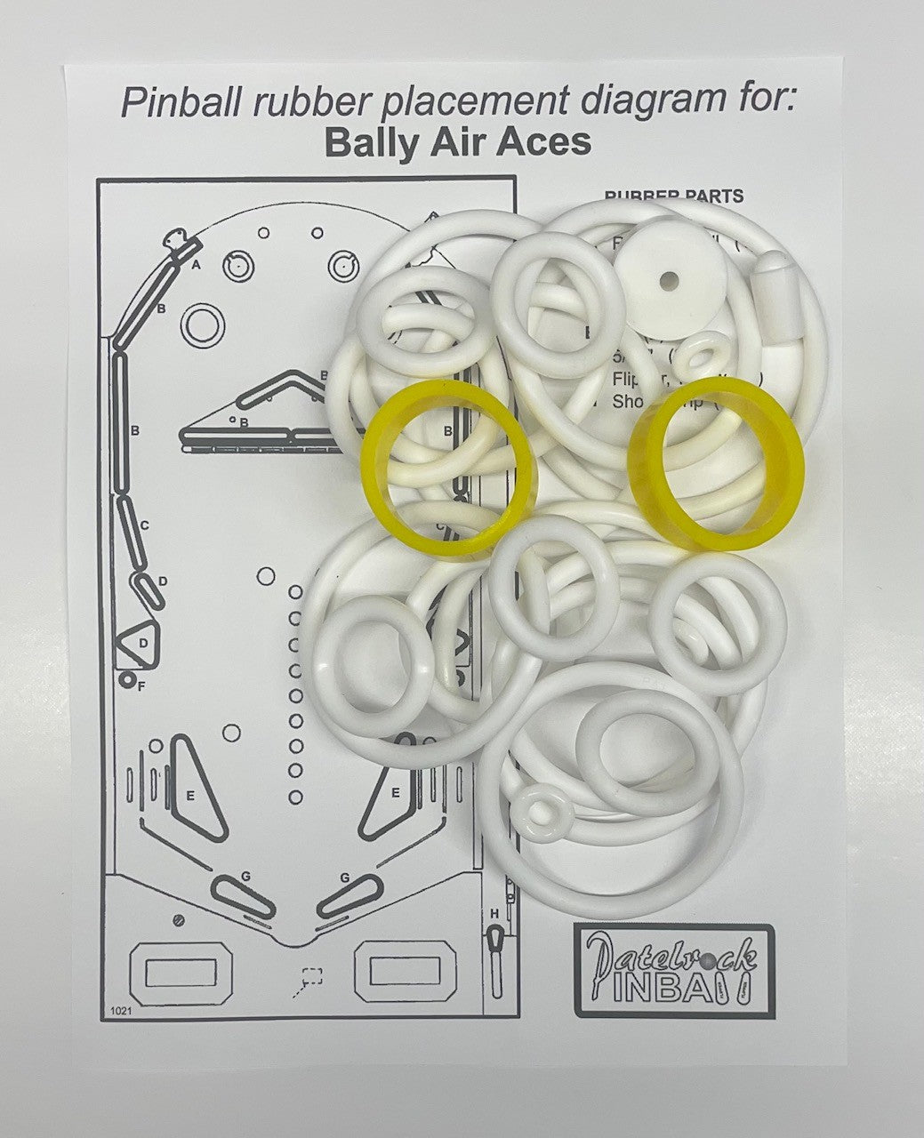Bally Air Aces Pinball Machine Maintenance Kit