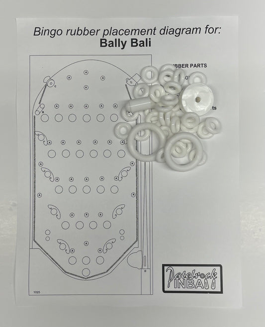 Bally Bali Bingo Machine Rubber Ring Kit