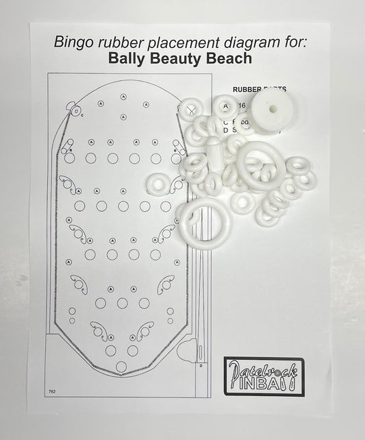 Bally Beauty Beach Bingo Machine Maintenance Kit