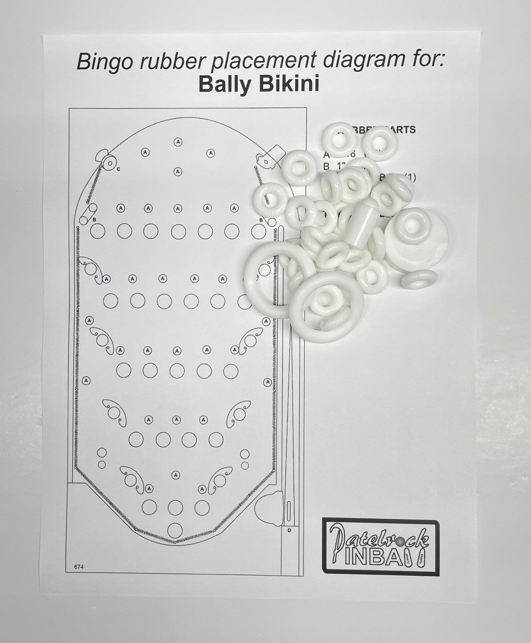 Bally Bikini Bingo Machine Maintenance Kit