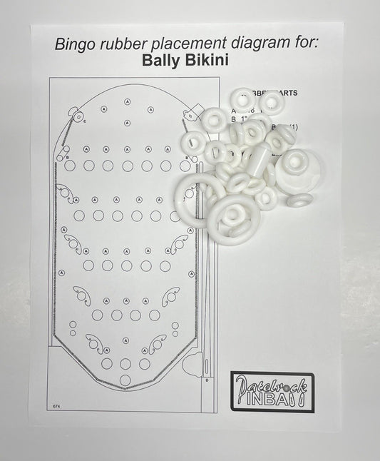 Bally Bikini Bingo Machine Maintenance Kit
