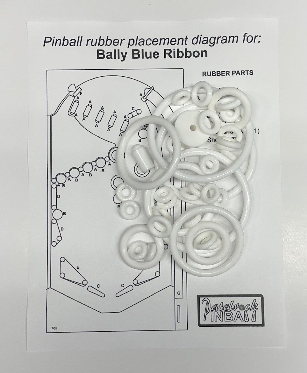 Bally Blue Ribbon Pinball Machine Maintenance Kit