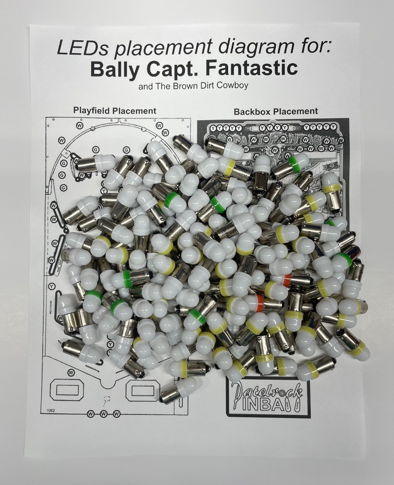 Bally Capt Fantastic and the Brown Dirt Cowboy LED Conversion Kit