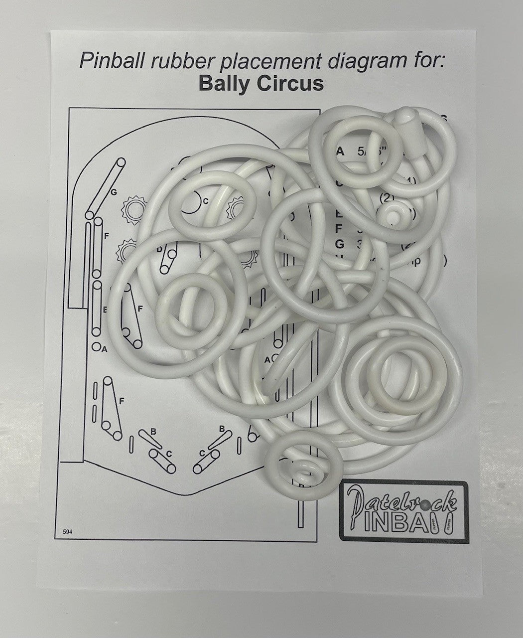 Bally Circus Pinball Machine Maintenance Kit