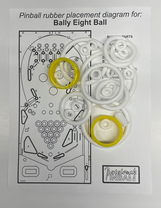 Bally Eight Ball Pinball Machine Maintenance Kit