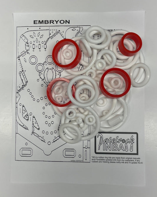 Bally Embryon Pinball Machine Maintenance Kit