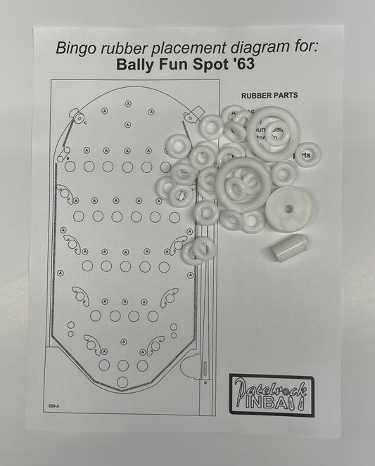 Bally Fun Spot '63 Bingo Machine Maintenance Kit