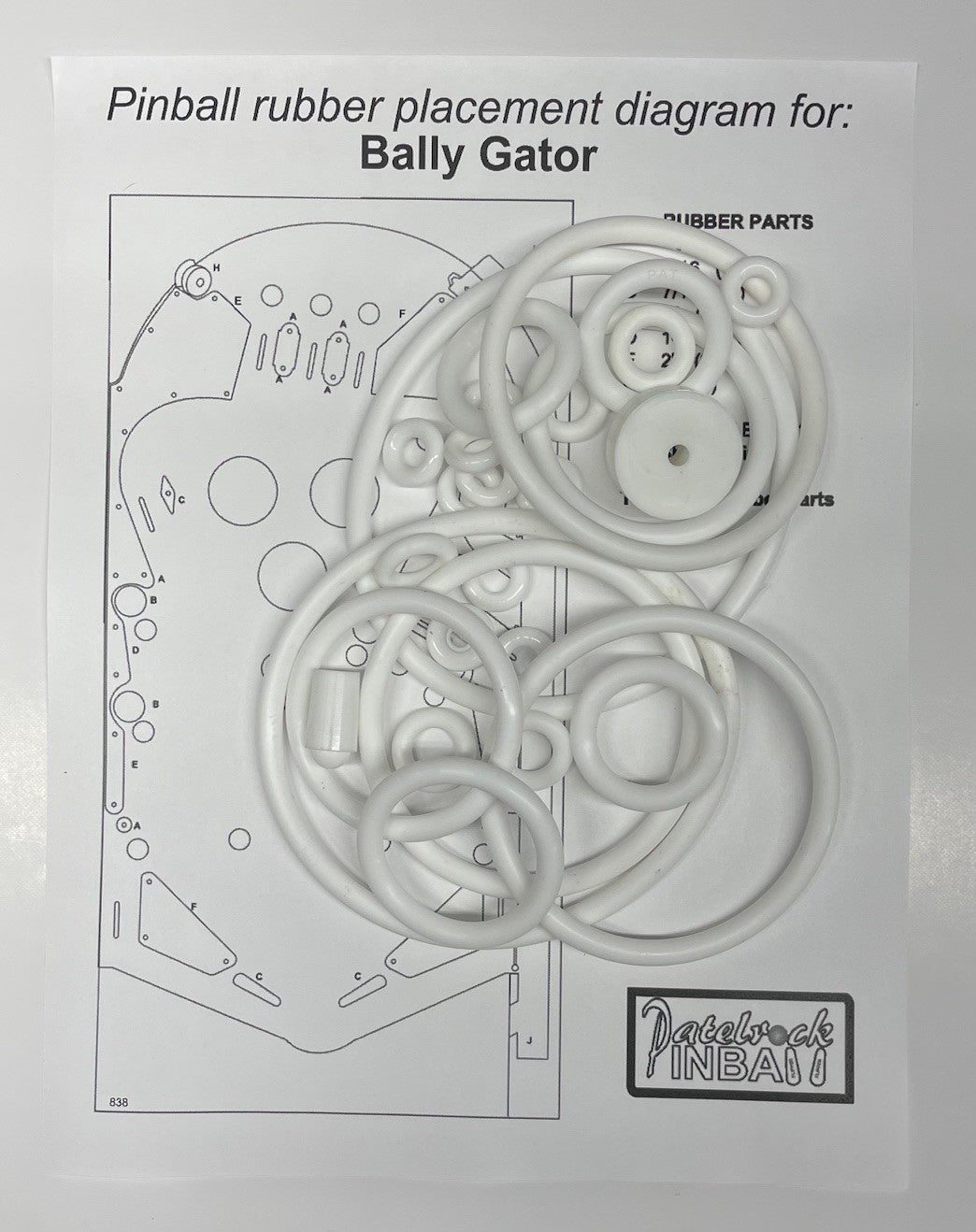 Bally Gator Pinball Machine Maintenance Kit