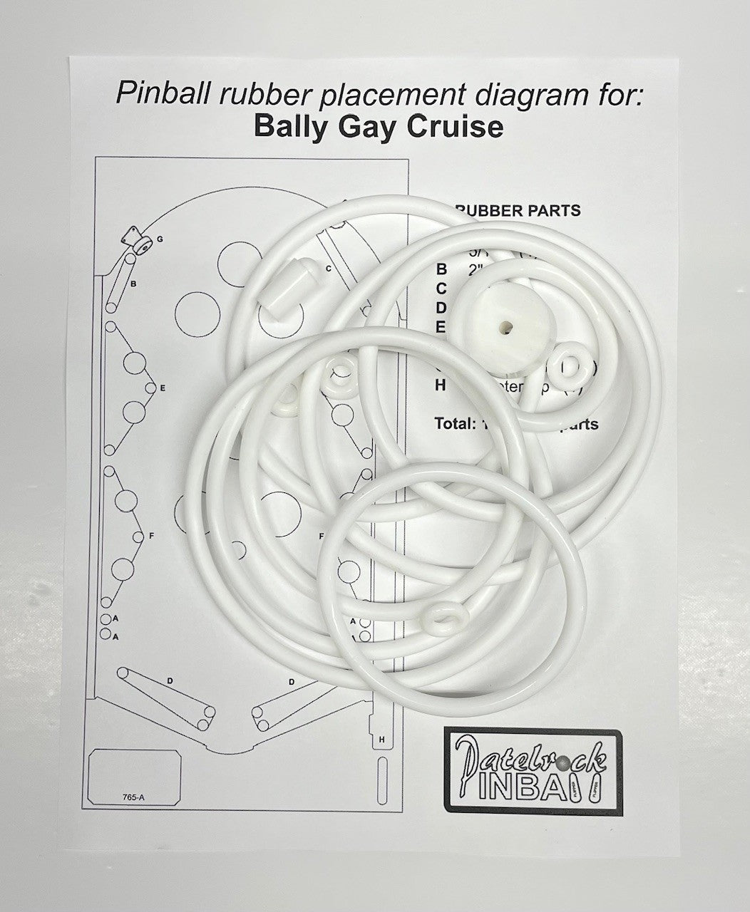 Bally Gay Cruise Pinball Machine Maintenance Kit