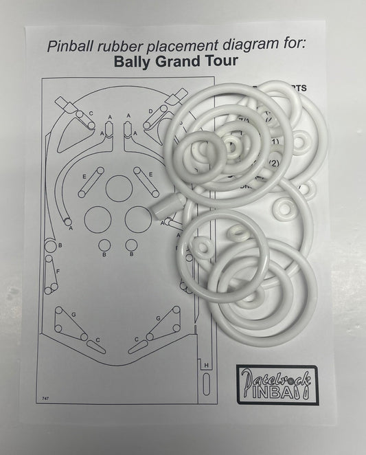 Bally Grand Tour Pinball Machine Maintenance Kit