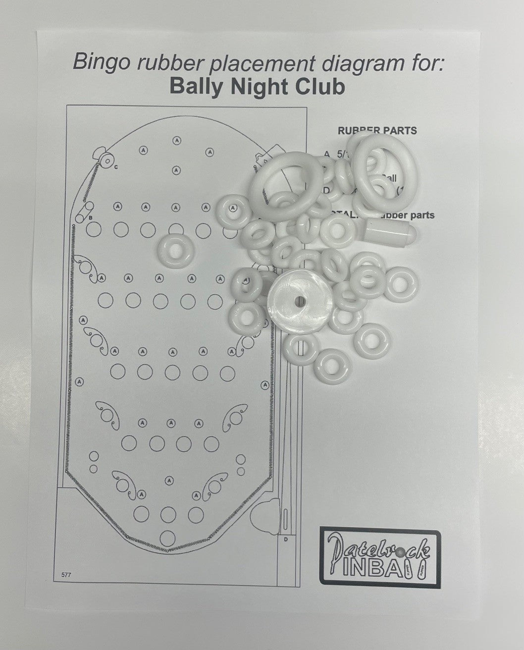 Bally Night Club Bingo Machine Maintenance Kit