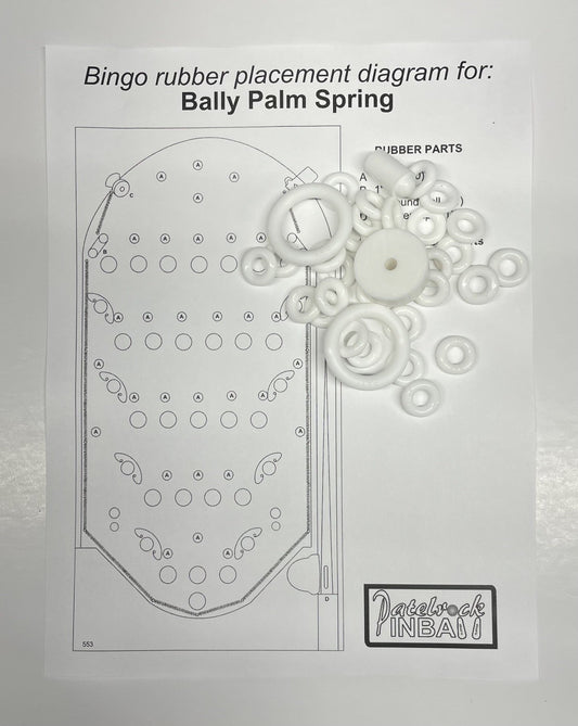 Bally Palm Spring Bingo Machine Maintenance Kit