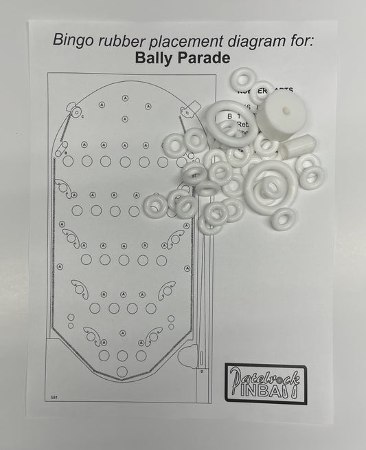 Bally Parade Bingo Machine Maintenance Kit