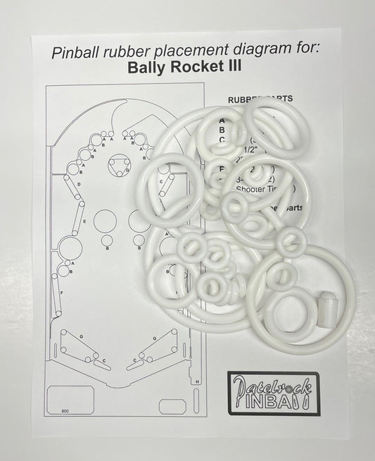 Bally Rocket III Pinball Machine Maintenance Kit