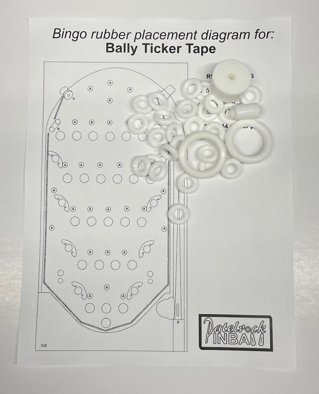 Bally Ticker Tape Bingo Machine Maintenance Kit
