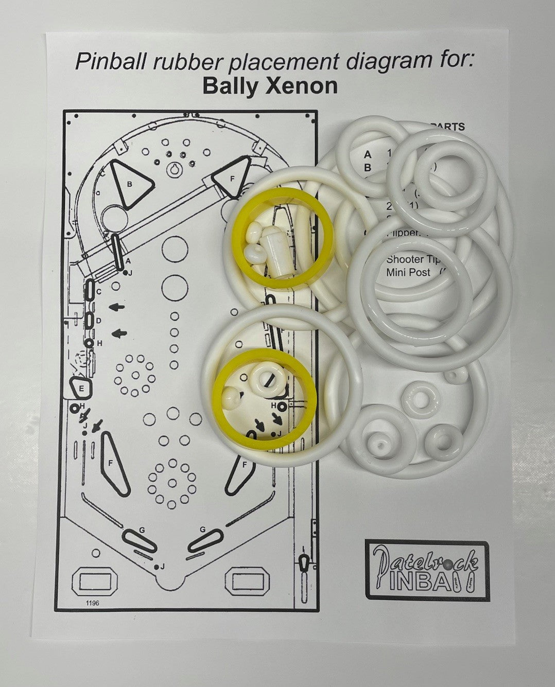 Bally Xenon Pinball Machine Maintenance Kit