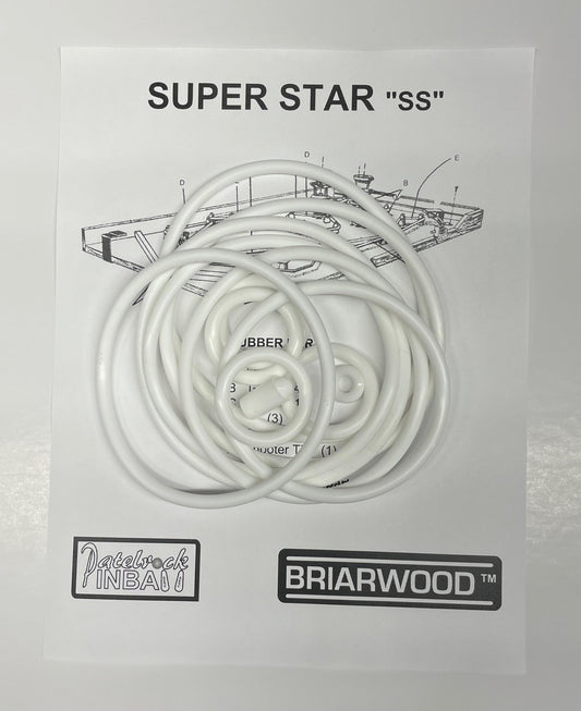 Briarwood Super Star (Solid State) Pinball Machine Maintenance Kit