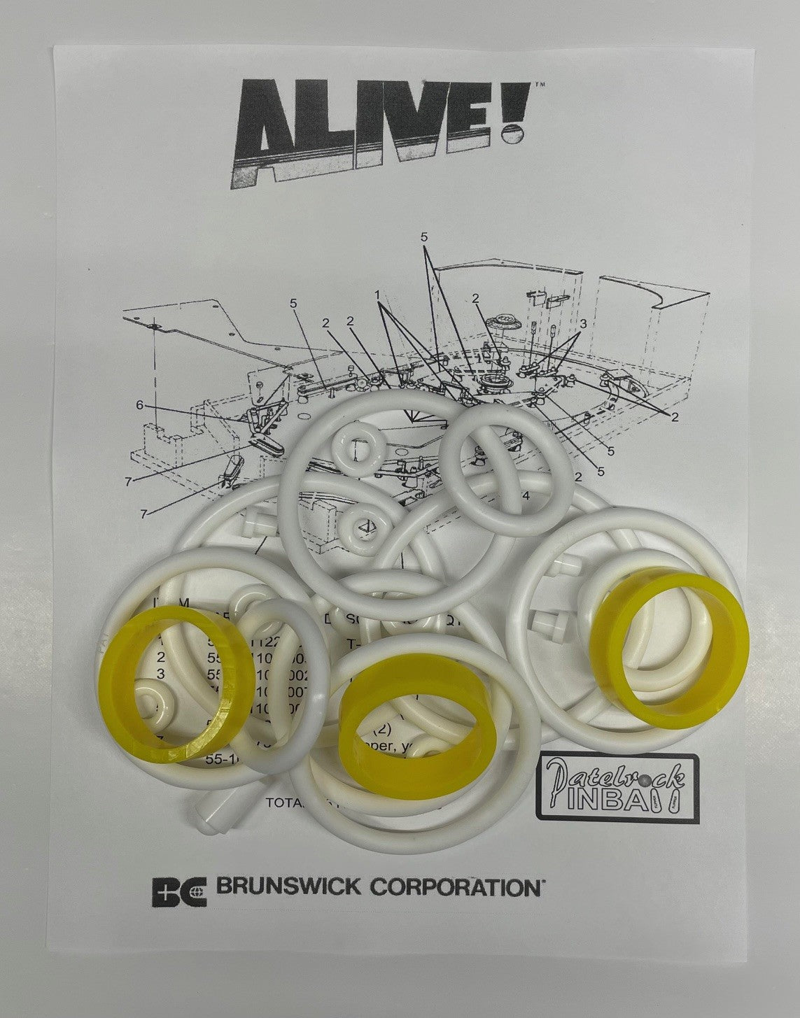 Brunswick Alive! Pinball Machine Maintenance Kit