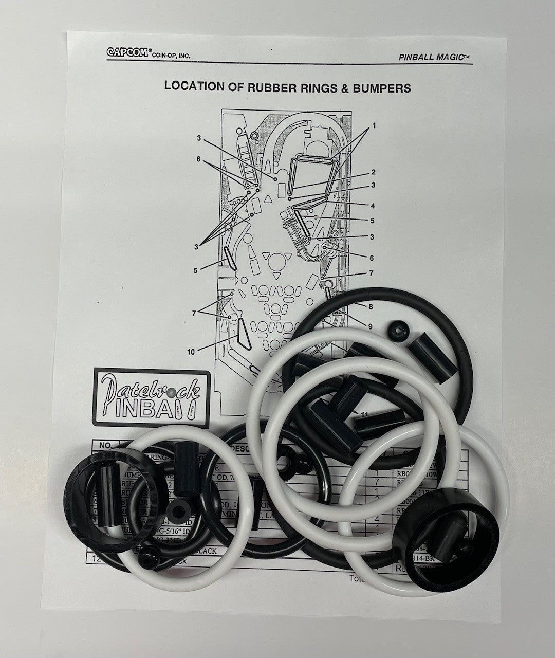 Capcom Pinball Magic Pinball Machine Maintenance Kit