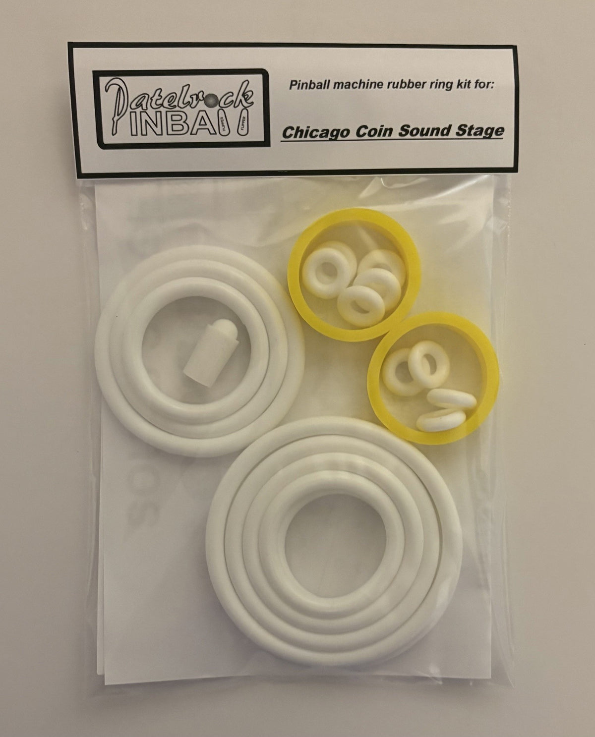 Chicago Coin Sound Stage Pinball Machine Rubber Ring Kit